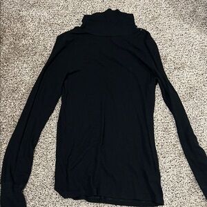 Aerie Black Long Sleeve Turtleneck